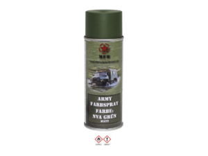 Army Spray Paint, NVA GREEN, matt, 400 ml KingArms.ee Colors and Masking