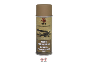 Army Spray Paint, WH DARK YELLOW, matta, 400 ml KingArms.ee Asevärit ja naamiaiset