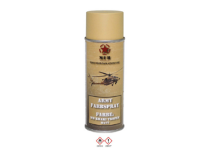 Army Spray Paint, WH DARK YELLOW, mat, 400 ml KingArms.ee Relvavärvid ja Maskeering