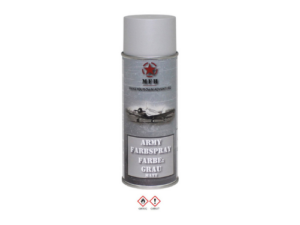 Army spray paint, GREY, matt, 400 ml KingArms.ee Colors and Masking