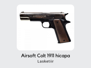 Lasketiir Airsoft Colt 1911 hicapa KingArms.ee Shooting range