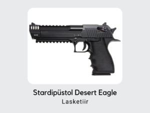 Lasketiir Stardipüstol Desert Eagle KingArms.ee Shooting range