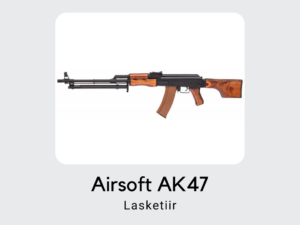 Lasketiir Airsoft AK47 KingArms.ee Shooting range