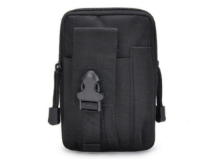Tactical waist bag (Black) KingArms.ee Pockets