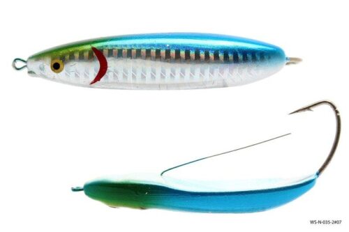 Spoon Lure Weedless Minnow “MADFISH” 80 mm, 22 g, colour 7 KingArms.ee Fish products