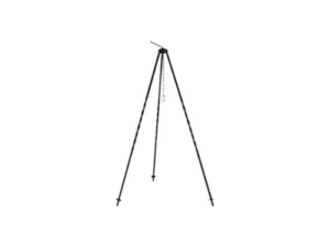 HU Tripod, approx. 1 m, Iron, with chain and hook KingArms.ee Travel goods