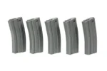 Airsoft M4 magazine (5pcs) – grey KingArms.ee Airsoft