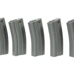 Airsoft m4 paplātes 5gab pelēkā krāsā<br>