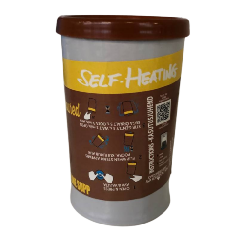 The 42 Degrees beef -flavored soup (205 g) KingArms.ee Self-heating beverage