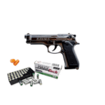 Tuščias pistoletas 92 9 mm Nikel Bruni