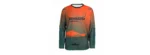 Remington Fishing Style Orange Long Sleeve T-shirt