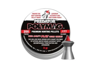 JSB Polymag Predator Diabolo Pellets 4.50 mm 200 pcs KingArms.ee Airgun 4,5mm